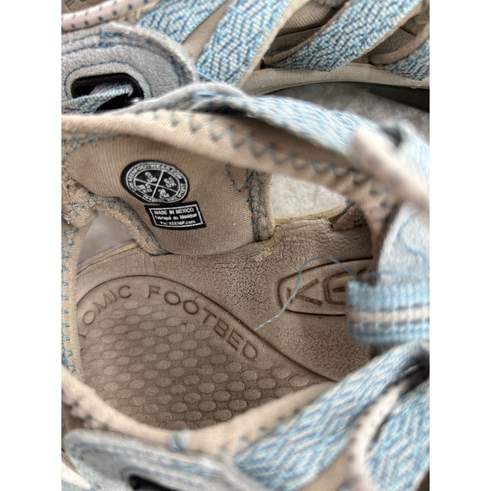 Keen Whisper Waterproof Hiking Sandals Blue Celestial Womens Size 9. 1012229 - Picture 2 of 9